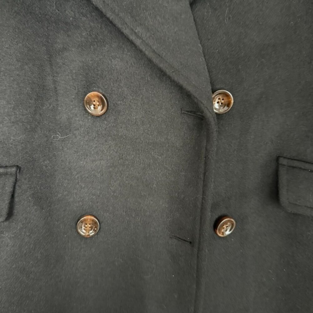 $308 Retail NWT Bernardo Double Breasted Wool Blend Long Coat XL Nordstrom - Picture 4 of 11